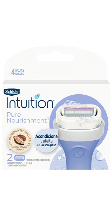 Maquinilla de afeitar intuition una depilación mas fácil