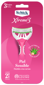 Schick Xtreme3 te ayuda a cuidar tu piel con Áloe