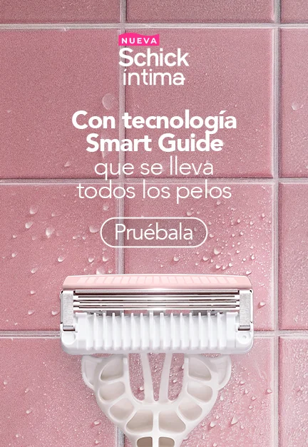 Prueba ya la nueva Schick íntima con tecnología Smart Guide