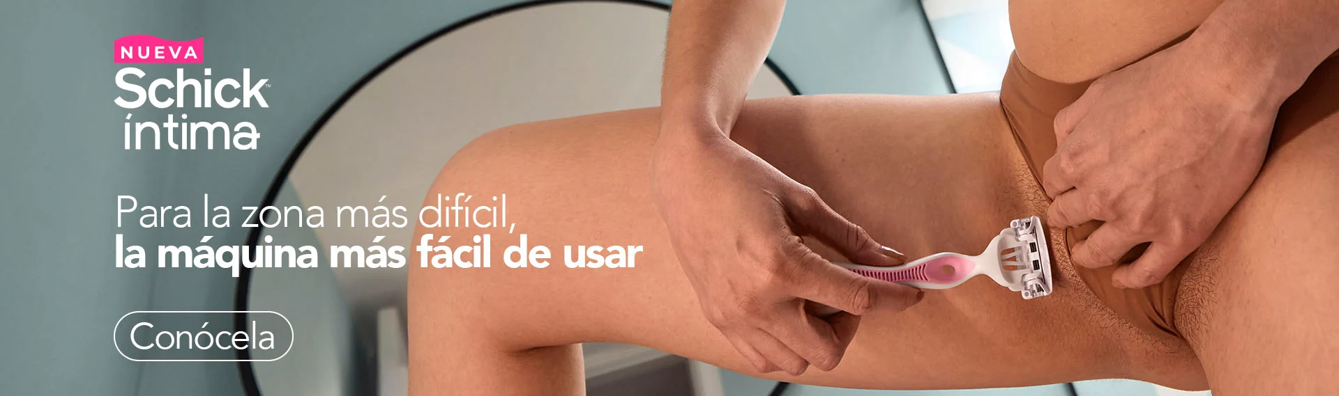 Conoce la nueva Schick íntima, la más fácil de usar